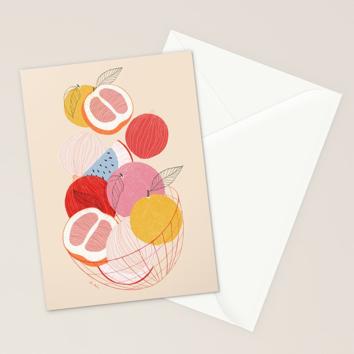 Fruit basket I Stationery Card Gallery Image 2