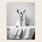 Deer In Bathrobe Poster Gallery Image 4