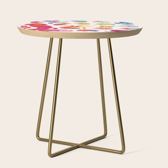 Cephalopod - pastel Side Table Gallery Image 1