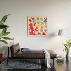 Cephalopod - pastel Wood Wall Art Gallery Image 2