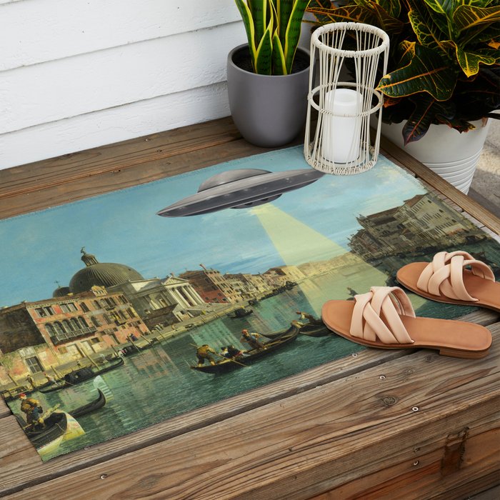 Once upon a time in Venice Outdoor Rug Gallery Image 2