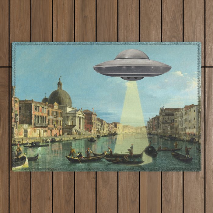 Once upon a time in Venice Outdoor Rug Gallery Image 1