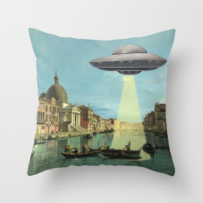 Once upon a time in Venice Throw Pillow Gallery Image 6