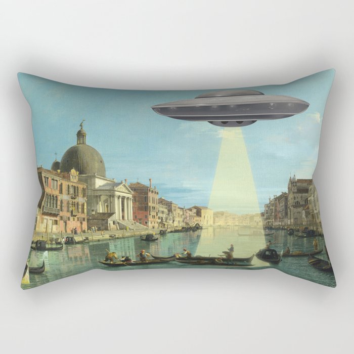 Once upon a time in Venice Rectangular Pillow Gallery Image 1