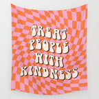 Treat People with Kindness Wall Tapestry Gallery Image 4