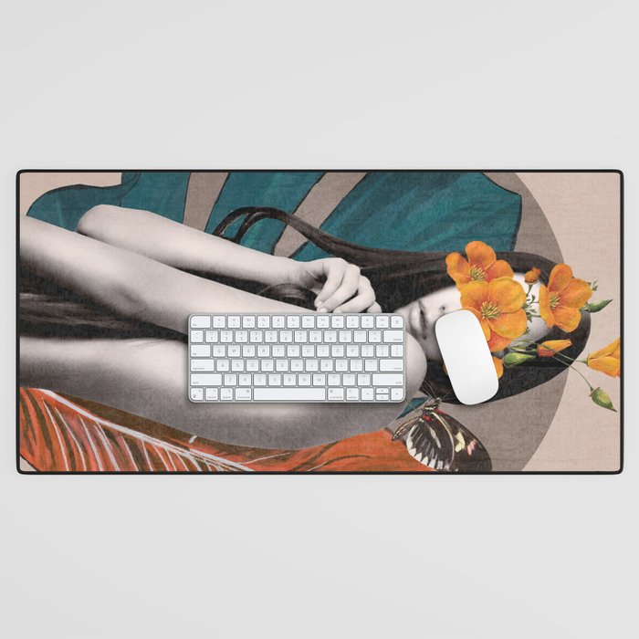 Tropical Girl 5 Desk Mat Gallery Image 1