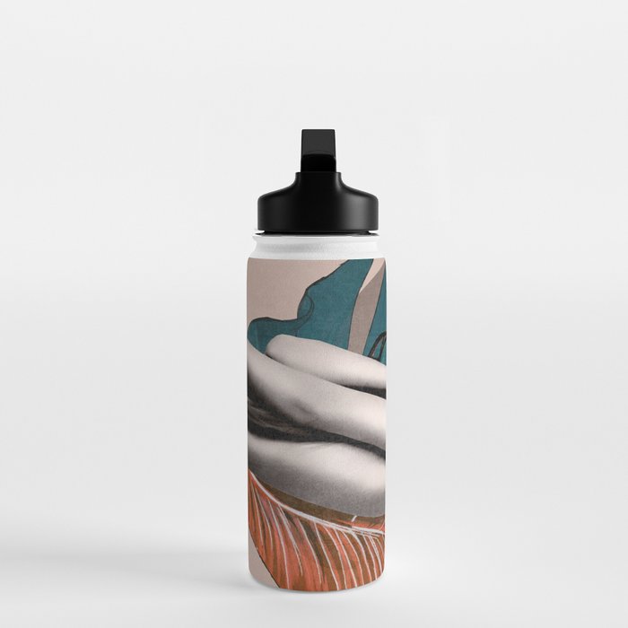 Tropical Girl 5 Water Bottle Gallery Image 3
