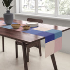 Bold Colorful Checks Pattern - Large XV Table Runner Gallery Image 2