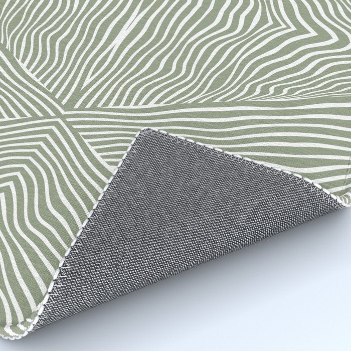 Boho, Safari, African, Pattern, Sage Green Rug Gallery Image 4
