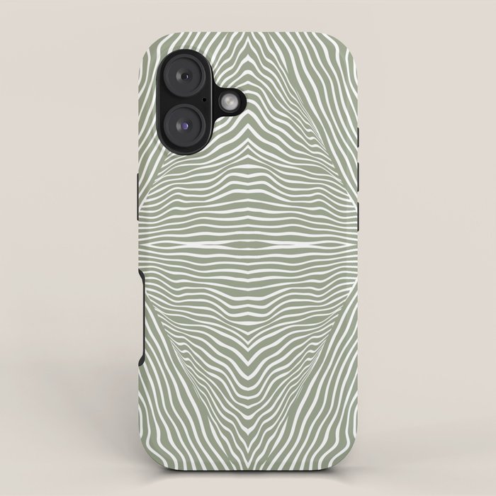 Boho, Safari, African, Pattern, Sage Green iPhone Case Gallery Image 1