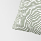 Boho, Safari, African, Pattern, Sage Green Pillow Sham Gallery Image 4