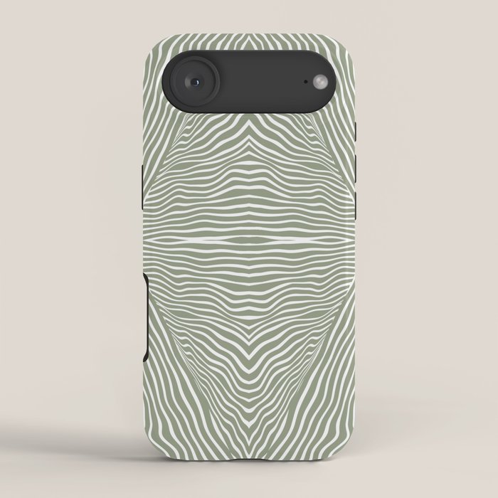 Boho, Safari, African, Pattern, Sage Green Iphone Case
