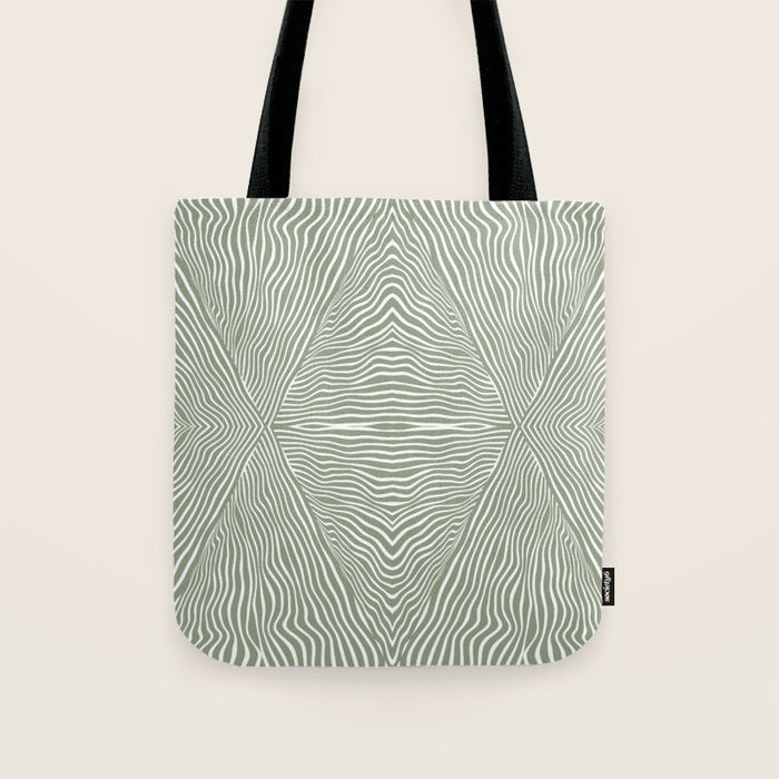 Boho, Safari, African, Pattern, Sage Green Tote Bag Gallery Image 1