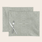 Boho, Safari, African, Pattern, Sage Green Placemat Gallery Image 1