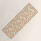 Dinosaur Fossils on Taupe Yoga Mat Gallery Image 1