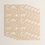 Dinosaur Fossils on Taupe Wrapping Paper Gallery Image 3