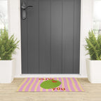 Love You Olive Kitchen Art Welcome Mat Gallery Image 3