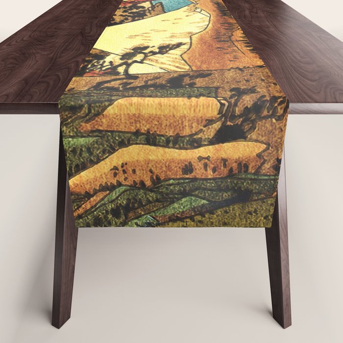 Returning to the Ancients - Nature Landscape Table Runner Gallery Image 1
