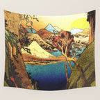 Returning to the Ancients - Nature Landscape Wall Tapestry Gallery Image 4