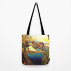 Returning to the Ancients - Nature Landscape Tote Bag Gallery Image 2