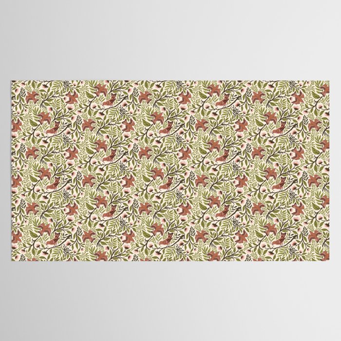 Secret Garden Spring Birds Tablecloth Gallery Image 2