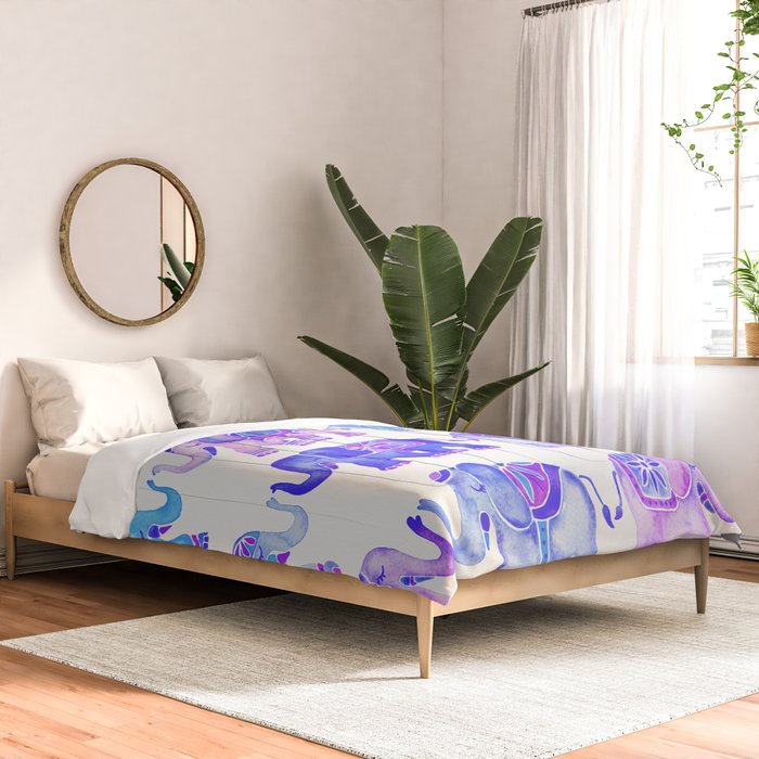 Elephant Collection - Indigo Palette Comforter Gallery Image 2