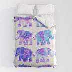 Elephant Collection - Indigo Palette Comforter Gallery Image 6