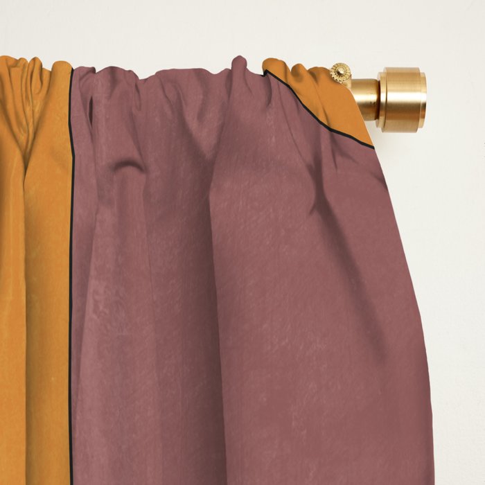 Geometric Shapes 246 Window Curtain Gallery Image 2