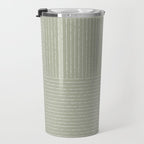 Lines III (Linen Sage) Travel Mug Gallery Image 3