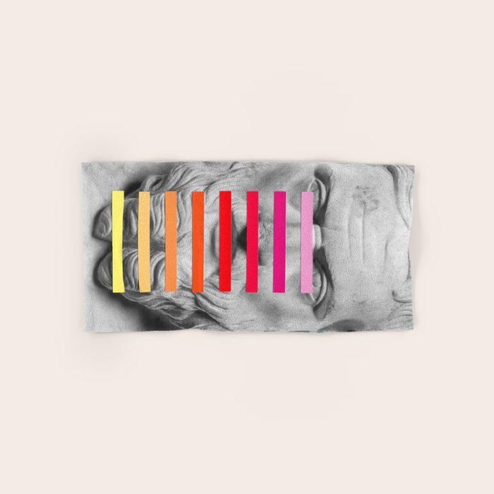 Sculpture With A Spectrum 2 Bath Towel Gallery Image 1