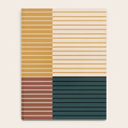Color Block Line Abstract XV Notebook Gallery Image 4