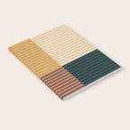 Color Block Line Abstract XV Notebook Gallery Image 2