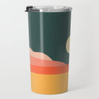 Geometric Landscape 14 Travel Mug Gallery Image 3