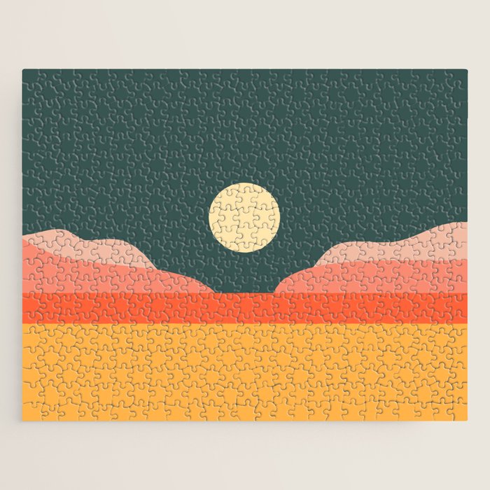 Geometric Landscape 14 Jigsaw Puzzle Gallery Image 1