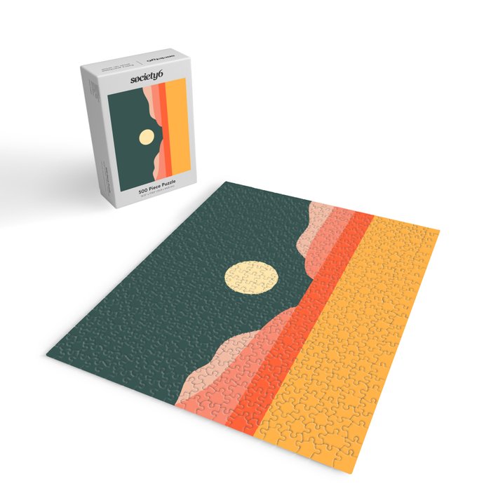 Geometric Landscape 14 Jigsaw Puzzle Gallery Image 2
