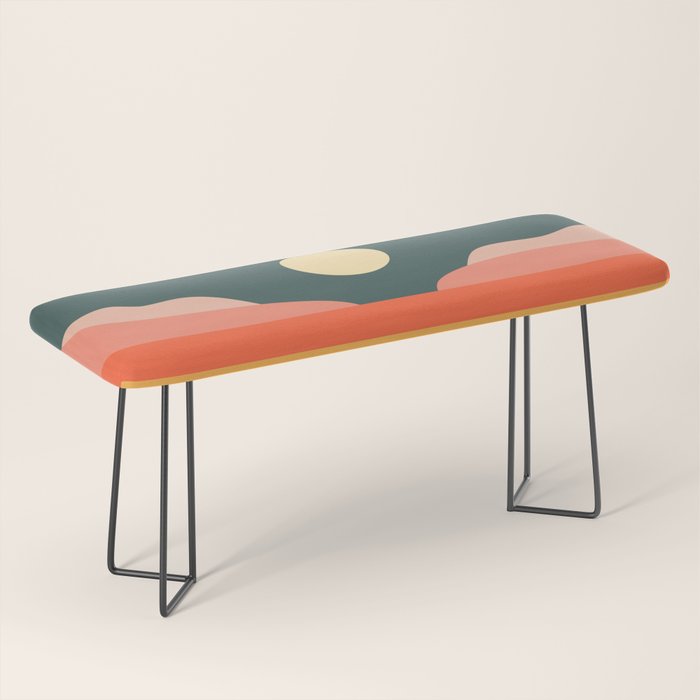 Geometric Landscape 14 Bench Gallery Image 1