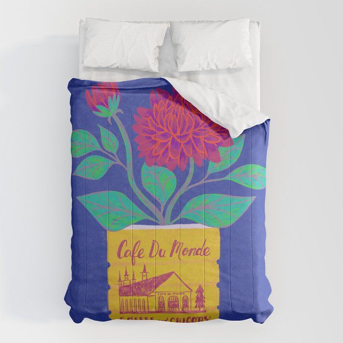 Cafe Du Monde Floral Bouquet Comforter Gallery Image 6