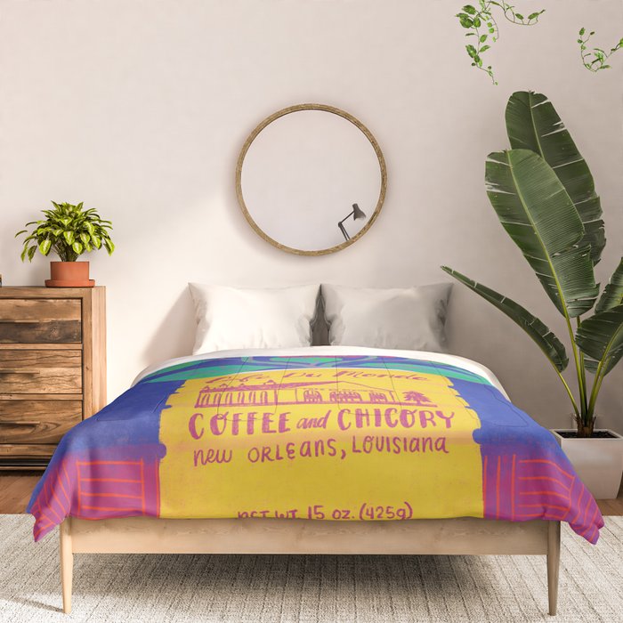 Cafe Du Monde Floral Bouquet Comforter Gallery Image 3