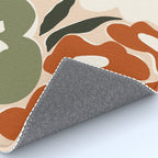 Retro flower party  Rug Gallery Image 4