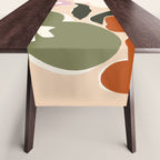 Retro flower party  Table Runner Gallery Image 1
