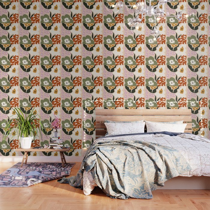 Retro flower party  Wallpaper Gallery Image 3