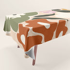 Retro flower party  Tablecloth Gallery Image 1