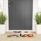 Retro flower party  Welcome Mat Gallery Image 3