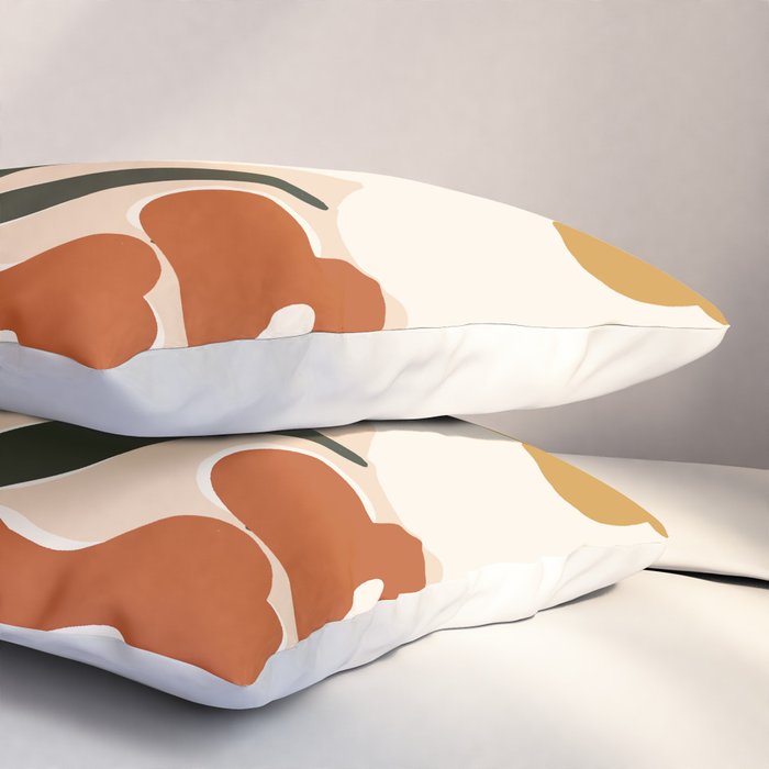 Retro flower party  Pillow Sham Gallery Image 3