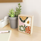 Retro flower party  Mini Art Print Gallery Image 2