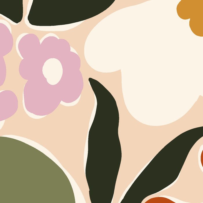 Retro flower party  Coffee Mug Gallery Image 2