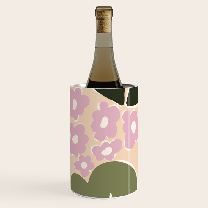 Retro flower party  Wine Chiller Gallery Image 2