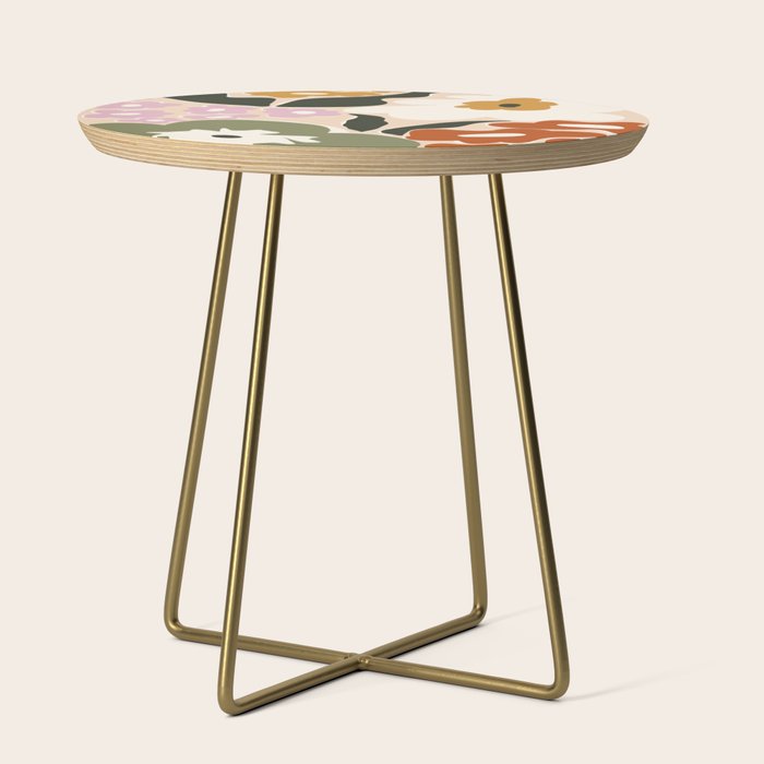 Retro flower party  Side Table Gallery Image 1