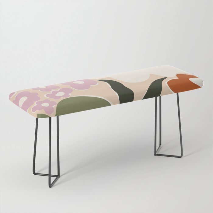 Retro flower party  Bench Gallery Image 1