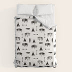 Buffalo Tribe Duvet Cover Gallery Image 6